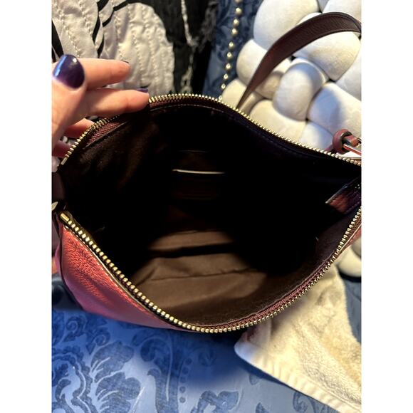 Coach Watermelon Strawberry Pink Ellie File Crossbody - Picture 13 of 14